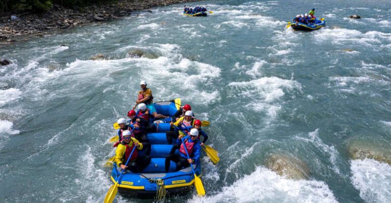 Laax, Flims, Ilanz: Vorderrhein Rafting (half Day) Activity Overview