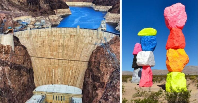 Las Vegas: Hoover Dam And Seven Magic Mountains Tour Tour Overview