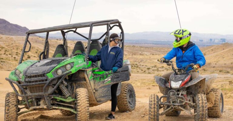 Las Vegas: Self Guided Atv Or Utv Rental Activity Details