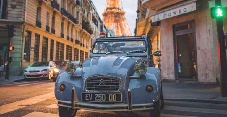 Lgbtqia+ Proposal: French Vintage Car Tour Photographer 1h Classic French Cars For Proposal