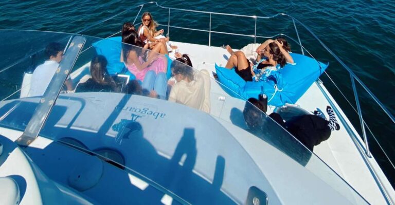 Lisbon: 4h Private Catamaran Tour With Swimming Tour Departure Point