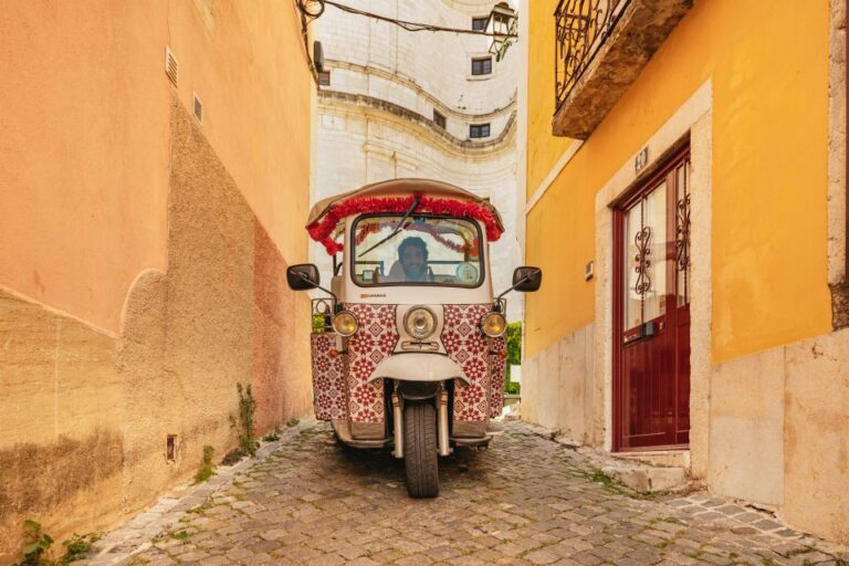 Lisbon: Guided Tuk Tuk Tour With Hotel Pickup Tour Overview