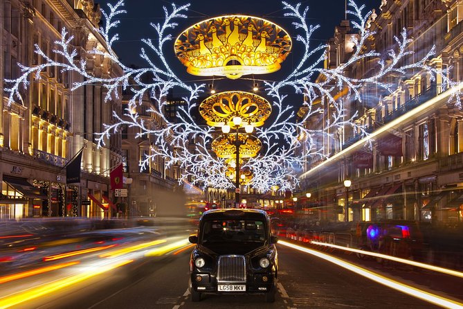 London by Night Open Top Bus Tour With Christmas Lights - Tour Overview