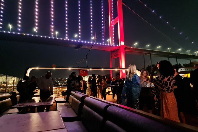 Luxury Bosphorus Dinner Cruise & Shows Private Table & Free Wi Fi Cultural Dance Performances