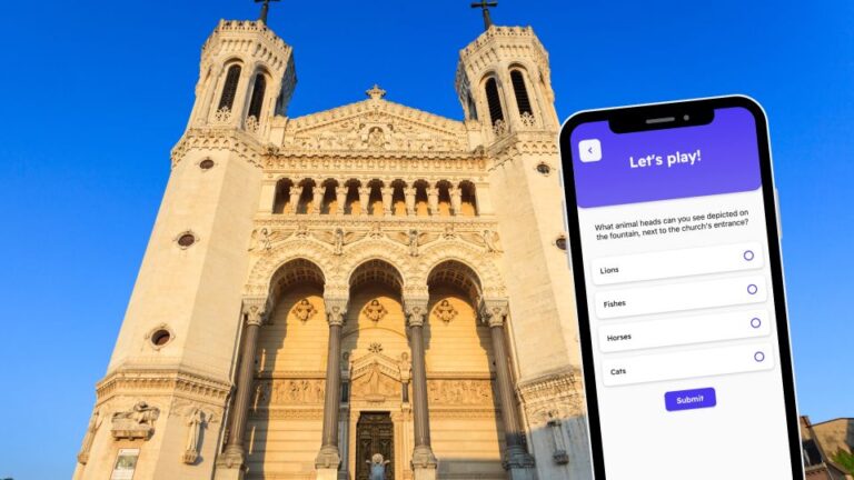 Lyon: City Exploration Game And Tour On Your Phone Fresque Des Lyonnais And Place Des Terreaux