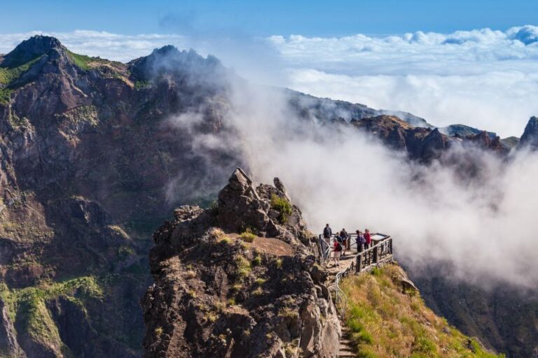 Madeira: Stairway To Heaven Pico Areeiro To Pico Ruivo Hike Tour Overview