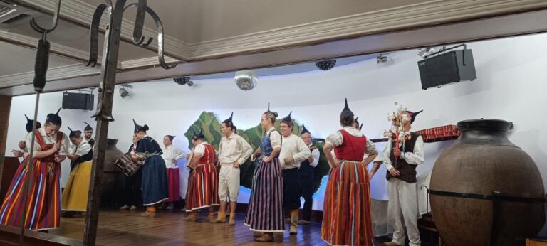 Madeira : Typical Evening With Folk Dancing Entertainment Overview Of The Experience