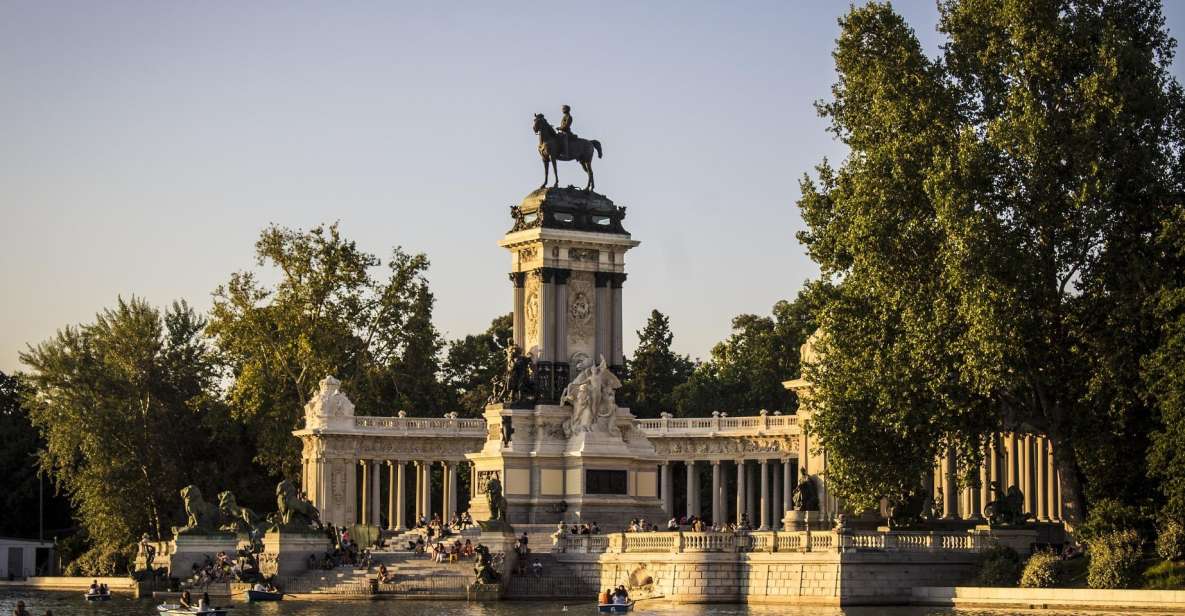 Madrid: Cibeles Rooftop & Retiro Park Guided Walking Tour - Tour Overview