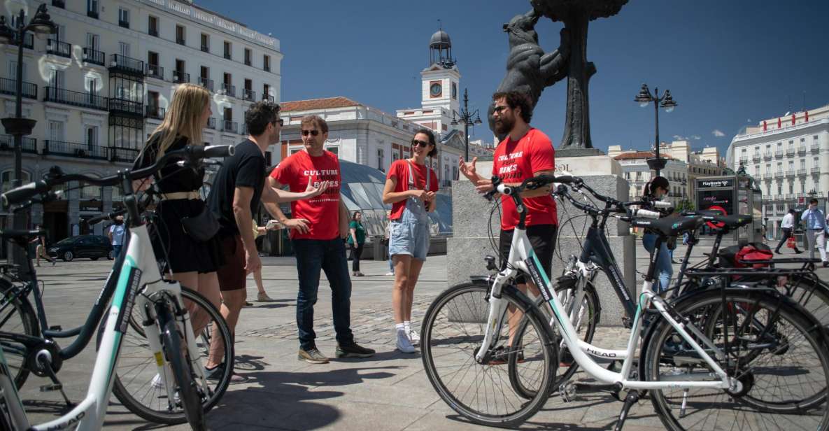 Madrid: Highlights Bike Tour With Optional E-Bike or Tapas - Tour Overview and Pricing