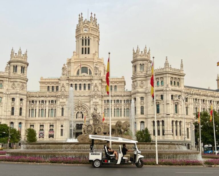 Madrid: Private Tuk Tuk City Highlights Tour Tour Overview And Details