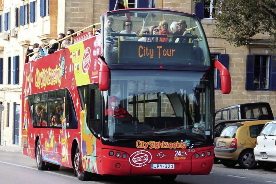 Malta: City Sightseeing HOHO Bus Tour & Optional Boat Tour - Tour Overview and Pricing