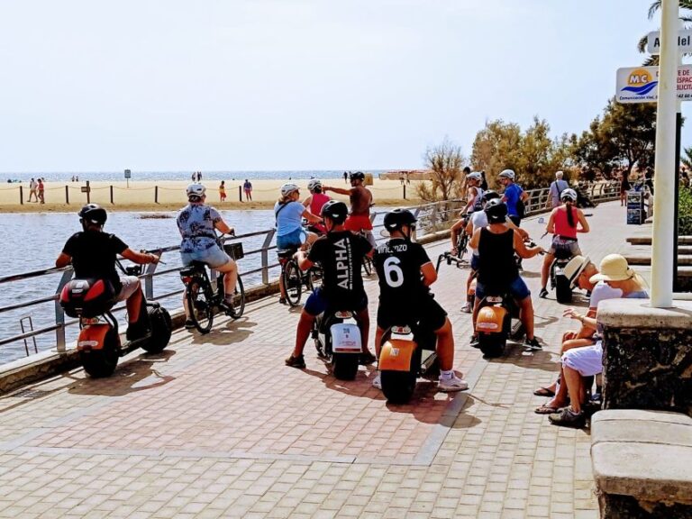 Maspalomas: 2 Seater E Scooter Chopper Tour Experience Highlights