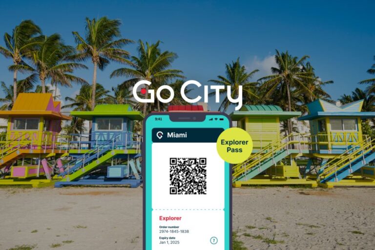 Miami: Go City Explorer Pass Choose 2 To 5 Attractions Flexible Pass Details