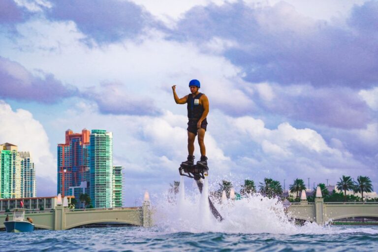 Miami: Learn To Flyboard With A Pro! 30 Min Session Booking And Cancellation