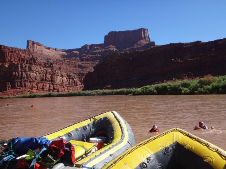 Moab: Calm Water Cruise In Inflatable Boat On Colorado River Tour Overview