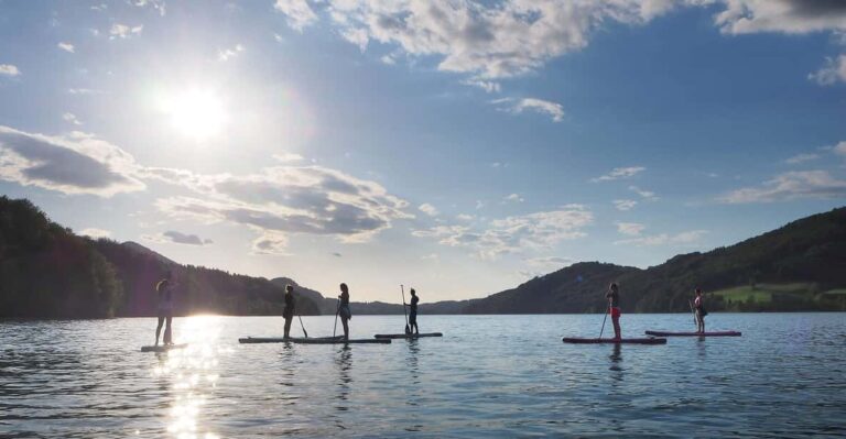 Mondsee: Stand Up Paddle Board Rental And Instruction Activity Overview