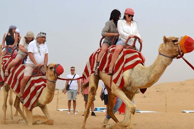 Morning Adventure From Dubai: Desert Dune Bashing, Sand Boarding, Camel Ride Desert Dune Bashing Experience