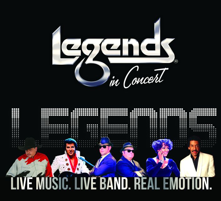 Myrtle Beach: Legends in Concert Live Tribute Show Ticket - Ticket Details