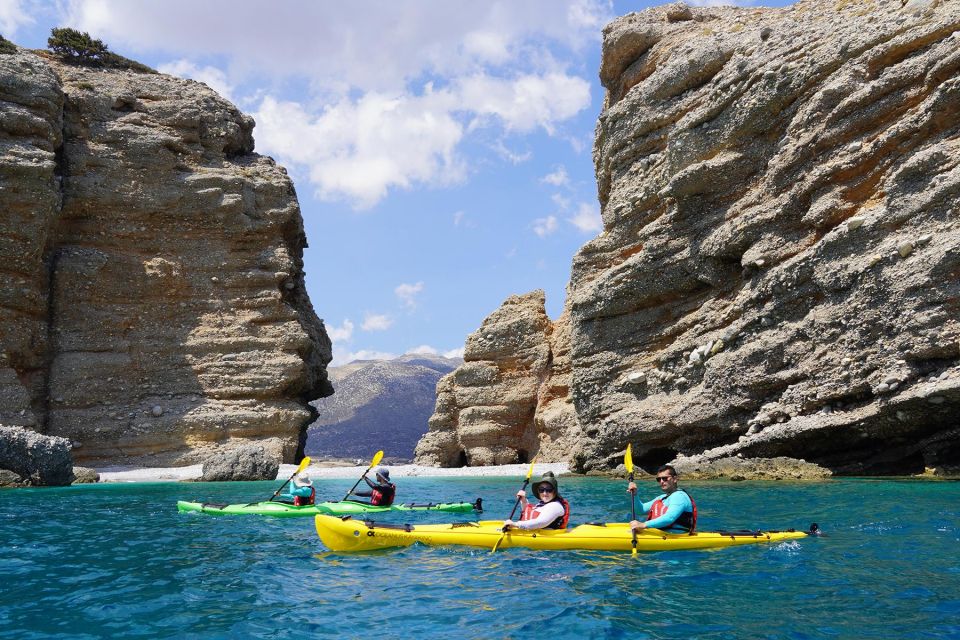 Naxos: Moutsouna Caves Sea Kayak Tour, Snorkeling & Picnic - Tour Overview