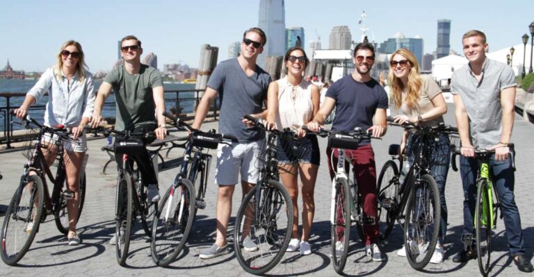 New York City: City Highlights Guided Bike Or Ebike Tour Tour Overview