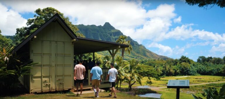 Oahu: Kualoa Farm And Secret Island Tour By Trolley Tour Overview