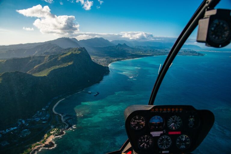 Oahu: Path To Pali 30 Minute Doors On Or Off Helicopter Tour Overview Of The Tour