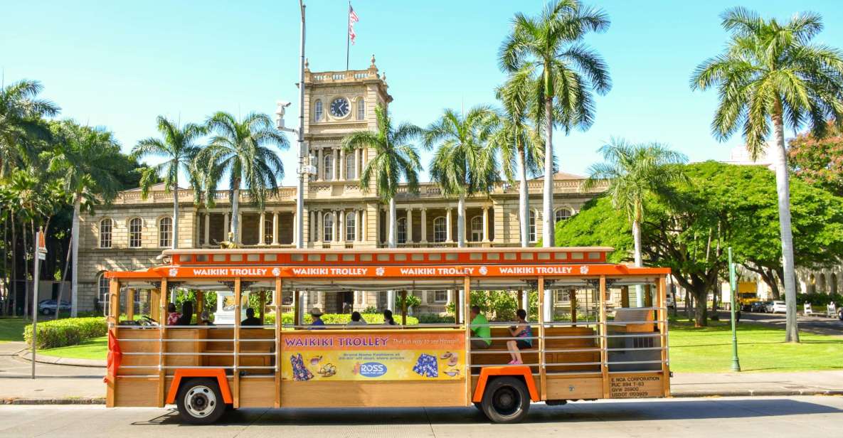 Oahu: Waikiki Trolley Hop-on Hop-off All-Line Pass - Overview and Pricing