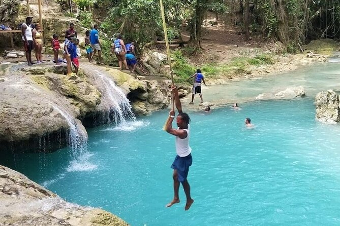 Ocho Rios Dunns River & Blue Hole Combo Trip From Montego Bay Inclusions