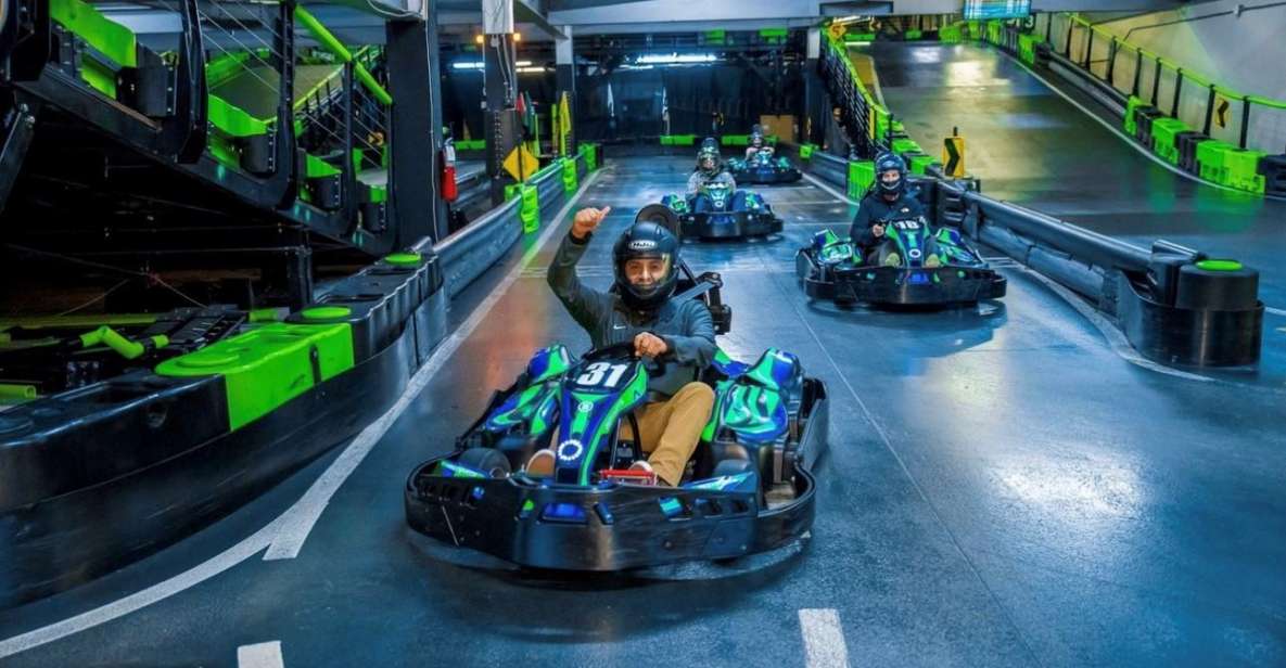 Orlando: Andretti Indoor Karting Attraction Ticket