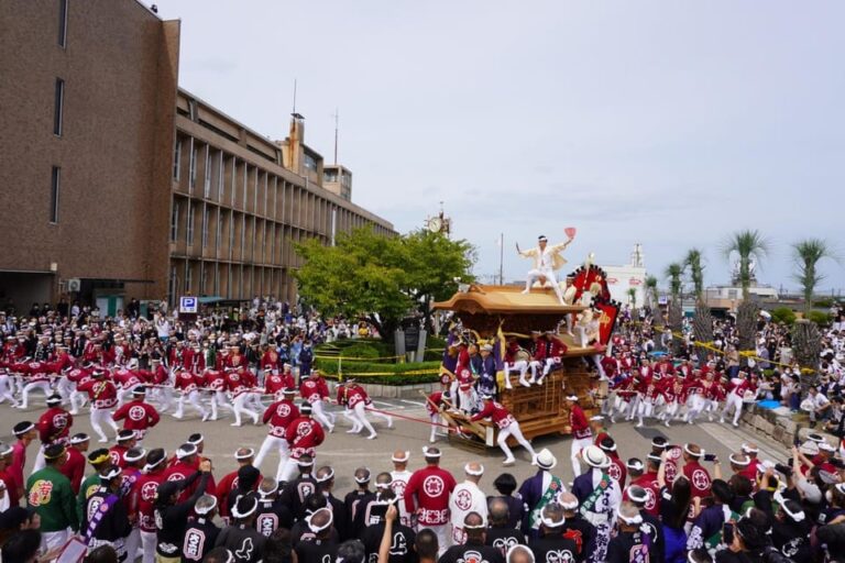 Osaka Kishiwada Danjiri Festival Viewing Seats Festival Overview And History