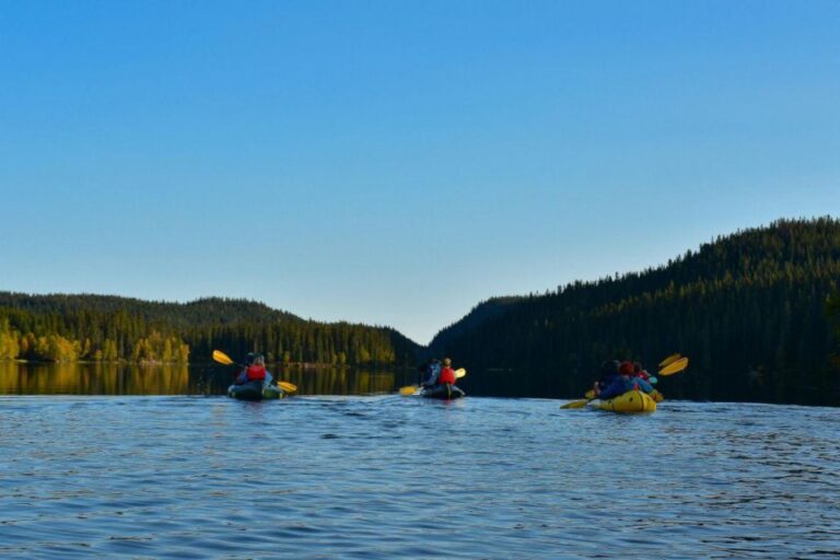 Øyangen Tverrsj?en: Packrafting And Wilderness Experience Activity Overview