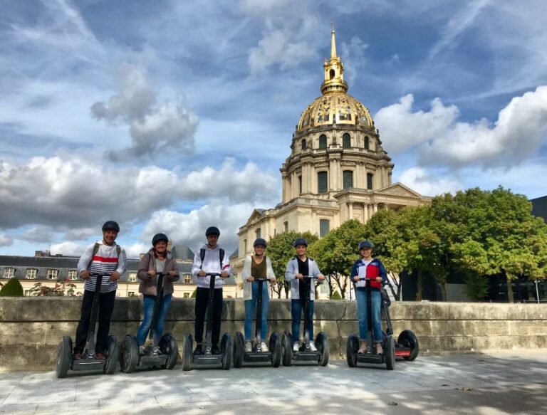 Paris: 1.5 Hour Segway Tour With River Cruise Ticket Tour Overview