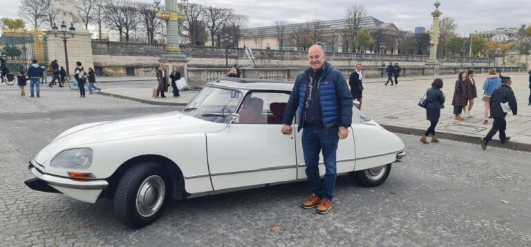 Paris: City Discovery Tour By Vintage Citroën Ds Car Tour Overview