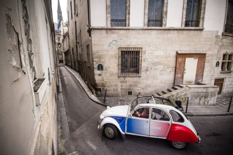 Paris: Classic Sites Tour By Vintage Citroen 2cv Tour Overview