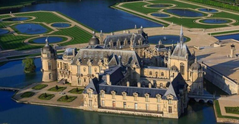 Paris: Domaine De Chantilly Private Tour In A Mercedes Van Château De Chantilly: A Splendid Masterpiece