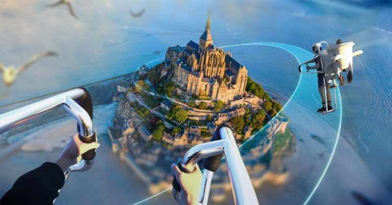 Paris: France Flyover Virtual Reality Smartphone App & Audio Overview Of The Experience