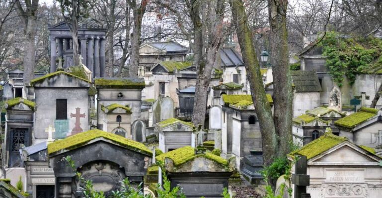 Paris: Pere Lachaise Cemetery Guided Tour Exploring The Legendary Cemetery