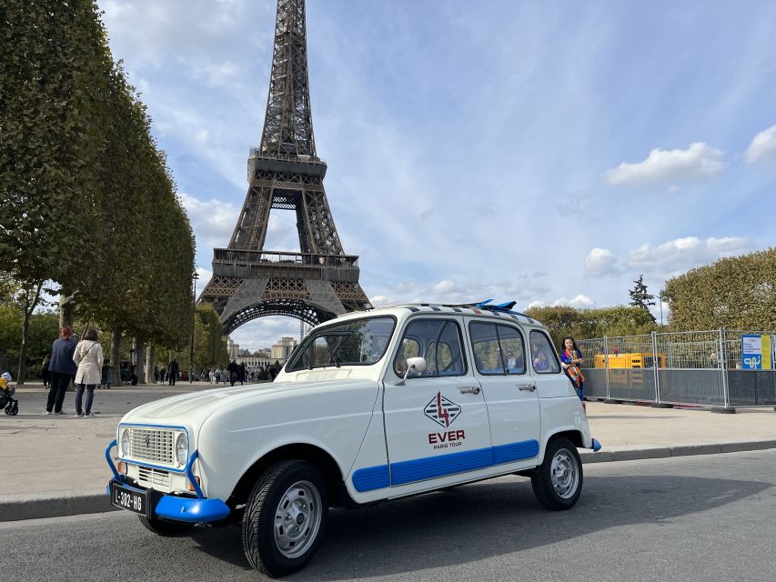 Paris: Private Sightseeing Tour in Renault 4L Electric 2h - Discover Paris in a Vintage Car