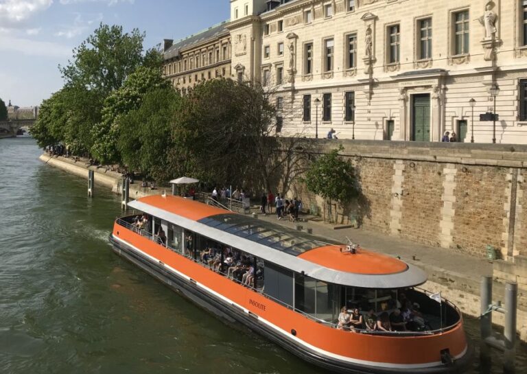 Paris: Seine River Panoramic Cruise Overview Of The Cruise