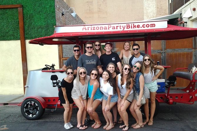 Party Bike Private Party Up To 14 People In Old Town Scottsdale Inclusions