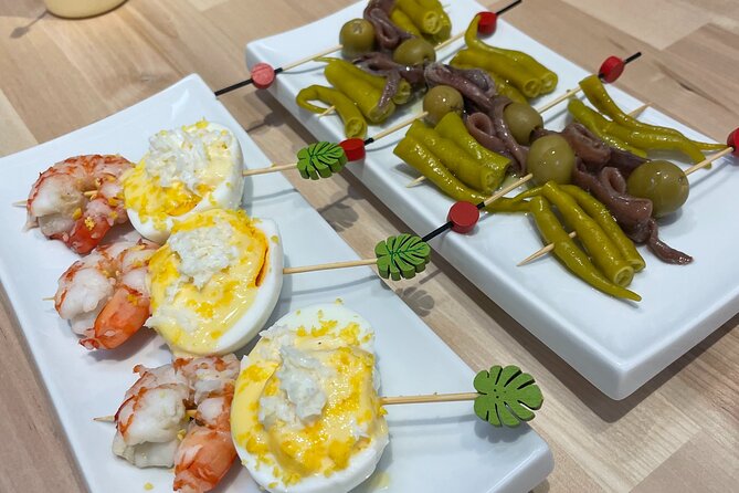 Pintxos and Tapas Cooking Class in Bilbao - Food Tasting and Beverages