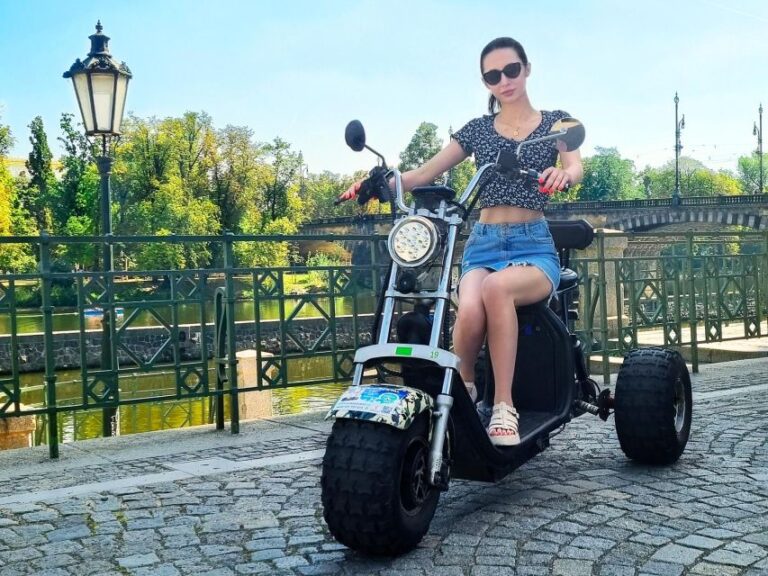 Prague: City Highlights Guided Electric Trike Tour Tour Overview And Pricing