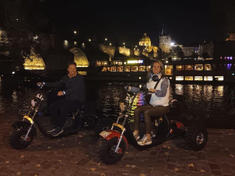 Prague City Sightseeing In Night Trike Tour Tour Overview And Pricing