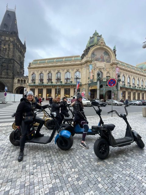 Prague On Wheels: Private, Live Guided Tours On Escooters Tour Overview