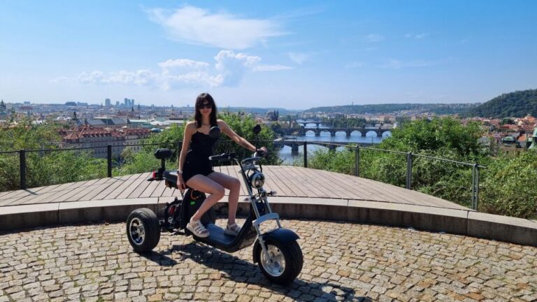 Prague: Private 3 Hour Trike Adventure Tour Overview