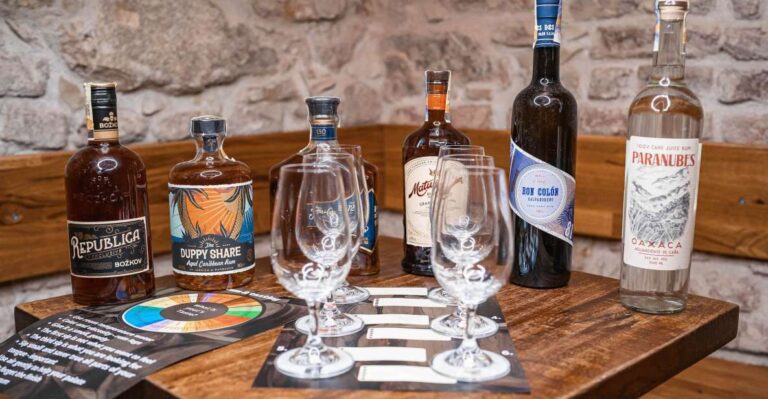 Prague Rum Tasting Booking Information