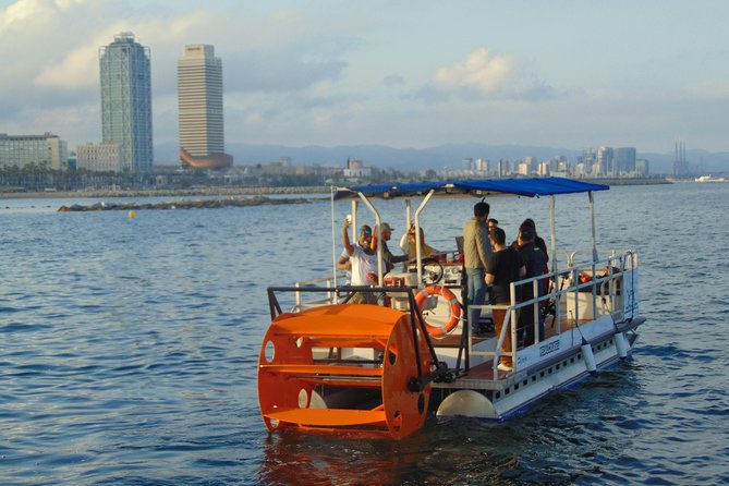 Private Boat Rental Pedal Cruises Barcelona Cycle Boat Overview And Details