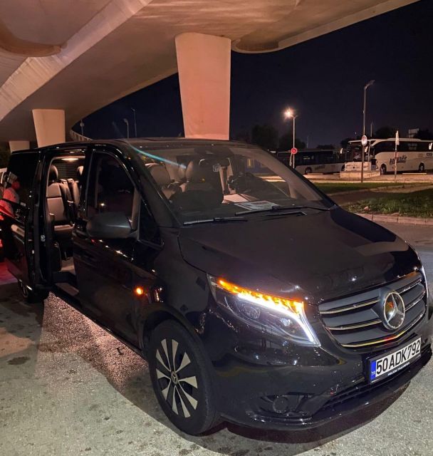 Private Transfer Antalya Airport From/to Antalya Region Transfer Details