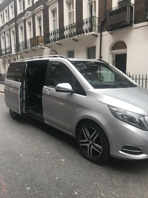 Private Transfer From Tilbury Cruise Terminal to Heathrow - Vehicle and Amenities