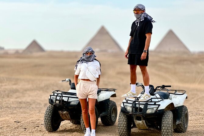 Private Trip Giza Pyramids & an Atv Quad Bike Ride From Cairo/Giza Hotels - Tour Overview